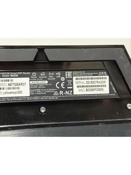 NETGEAR R6250 AC1600 Dual Band Smart WiFi Router Tested - Picture 9 of 9